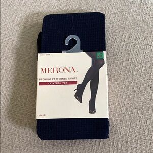 Merona Check Patterned Tights